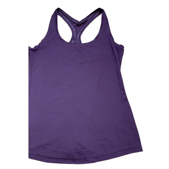 YOGALICIOUS Active Tank With Racer Back Purple Size Large - Picture 4 of 6